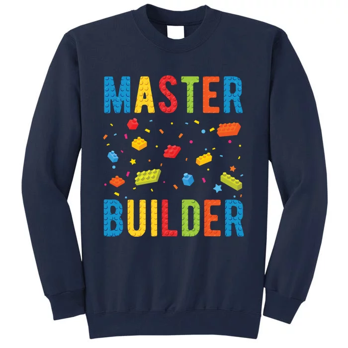 Master Builder Building Blocks Brick Builder Tall Sweatshirt