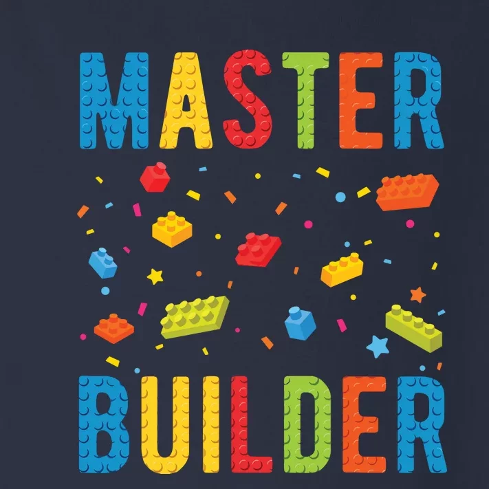 Master Builder Building Blocks Brick Builder Toddler Long Sleeve Shirt