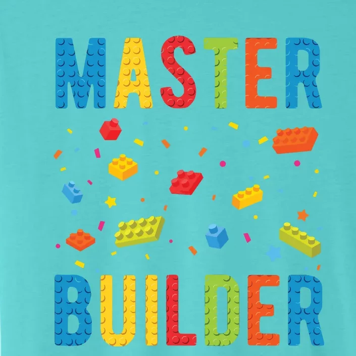 Master Builder Building Blocks Brick Builder ChromaSoft Performance T-Shirt