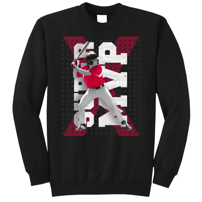 MVP Baseball Batter Tall Sweatshirt