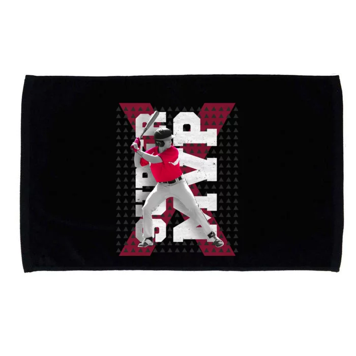 MVP Baseball Batter Microfiber Hand Towel