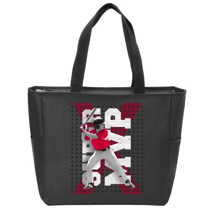 MVP Baseball Batter Zip Tote Bag