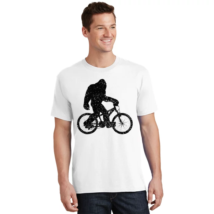 Mountain Bike Bigfoot MTB Biking Cycling Funny Biker Gift T-Shirt