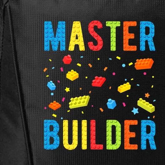 Master Builder Building Blocks Brick Builder City Backpack