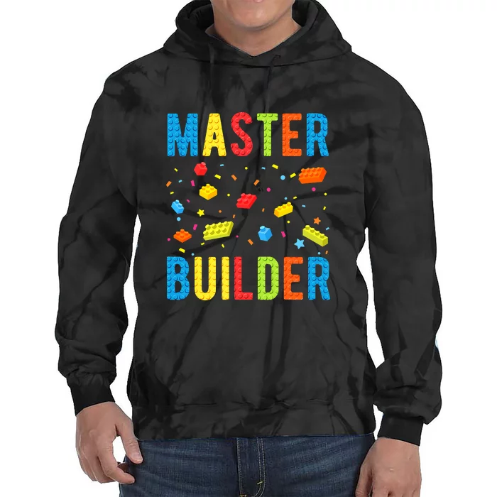 Master Builder Building Blocks Brick Builder Tie Dye Hoodie