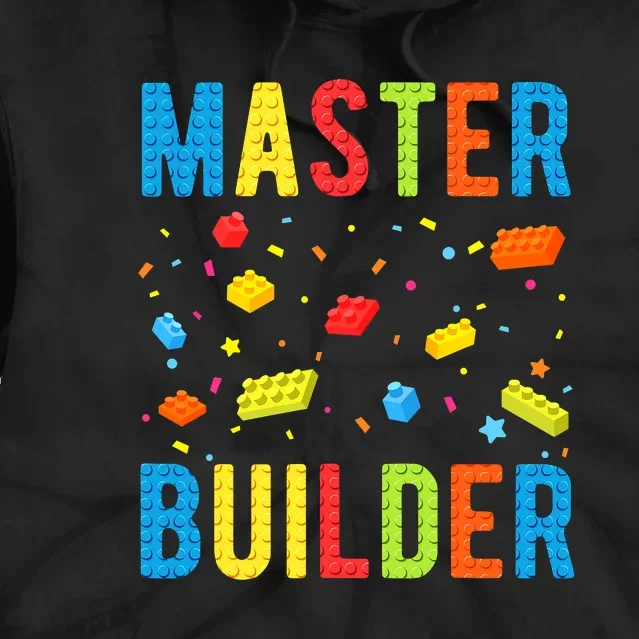 Master Builder Building Blocks Brick Builder Tie Dye Hoodie