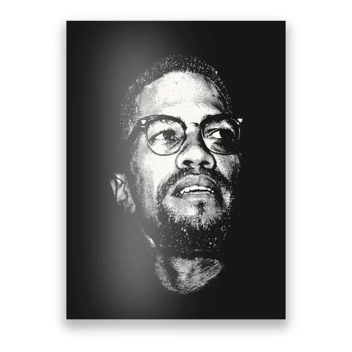 Malcolm Blm Black Lives Matter Black History Poster