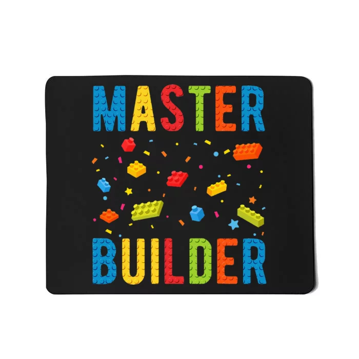 Master Builder Building Blocks Brick Builder Mousepad