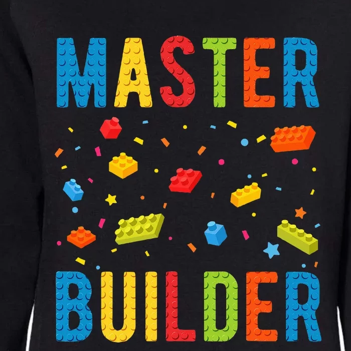 Master Builder Building Blocks Brick Builder Womens California Wash Sweatshirt