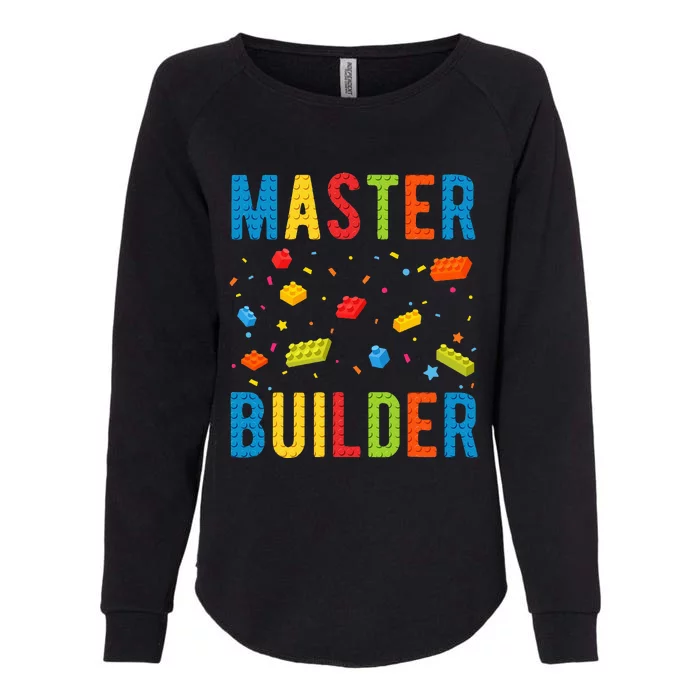 Master Builder Building Blocks Brick Builder Womens California Wash Sweatshirt