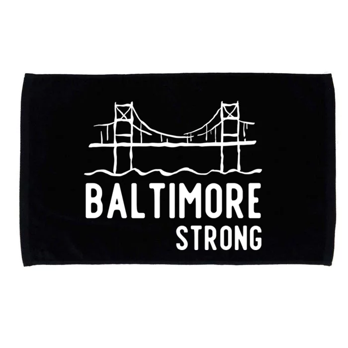 Maryland Baltimore Bridge Microfiber Hand Towel