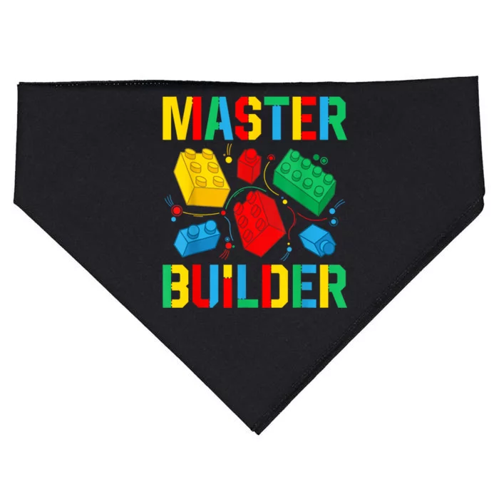 Master Builder Building Blocks Brick Toy Master Builder USA-Made Doggie Bandana