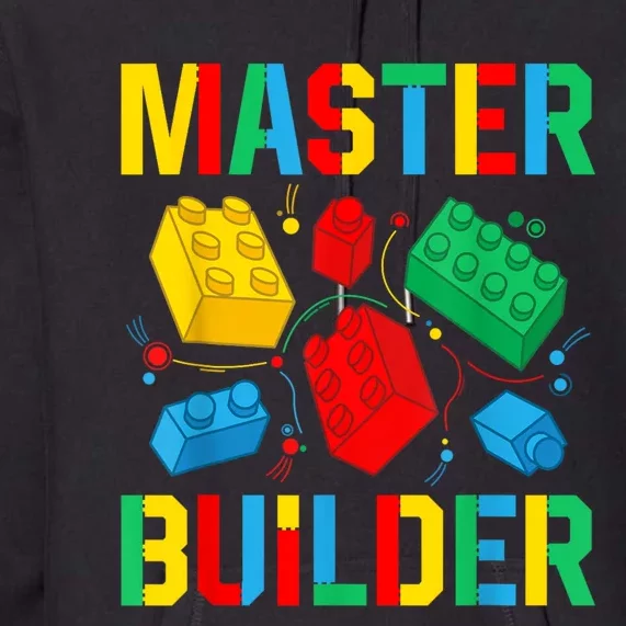 Master Builder Building Blocks Brick Toy Master Builder Premium Hoodie