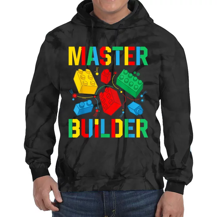 Master Builder Building Blocks Brick Toy Master Builder Tie Dye Hoodie