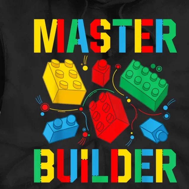 Master Builder Building Blocks Brick Toy Master Builder Tie Dye Hoodie