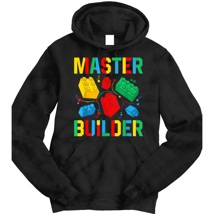 Master Builder Building Blocks Brick Toy Master Builder Tie Dye Hoodie