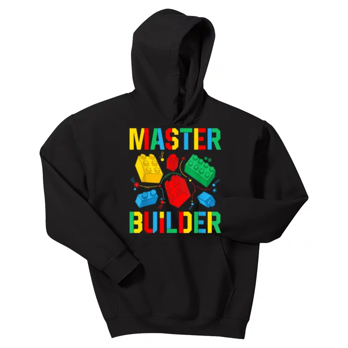 Master Builder Building Blocks Brick Toy Master Builder Kids Hoodie