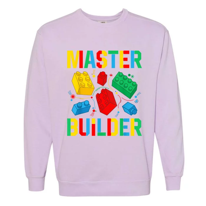 Master Builder Building Blocks Brick Toy Master Builder Garment-Dyed Sweatshirt