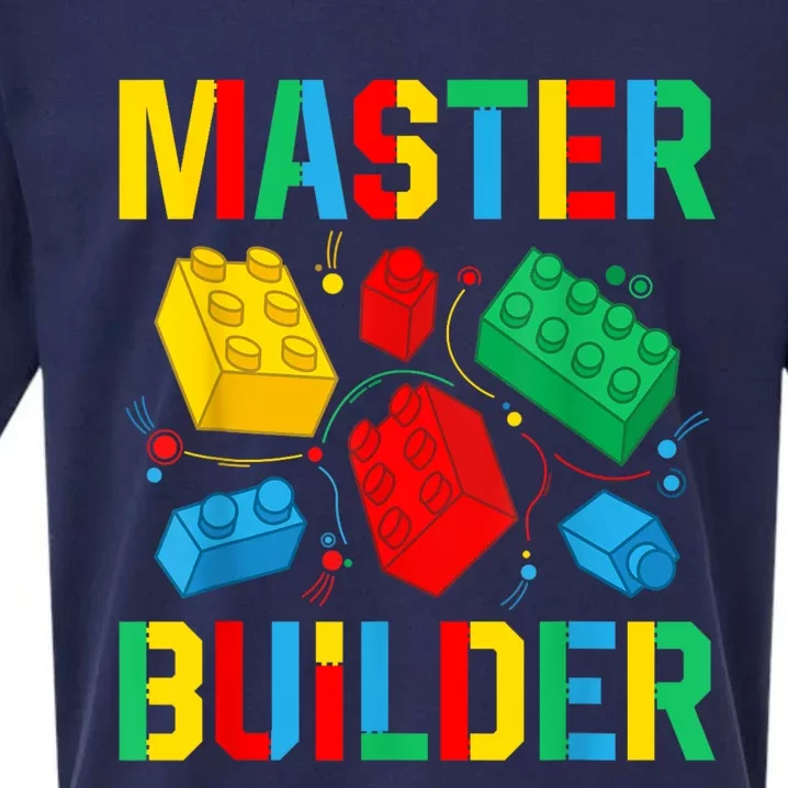 Master Builder Building Blocks Brick Toy Master Builder Sueded Cloud Jersey T-Shirt