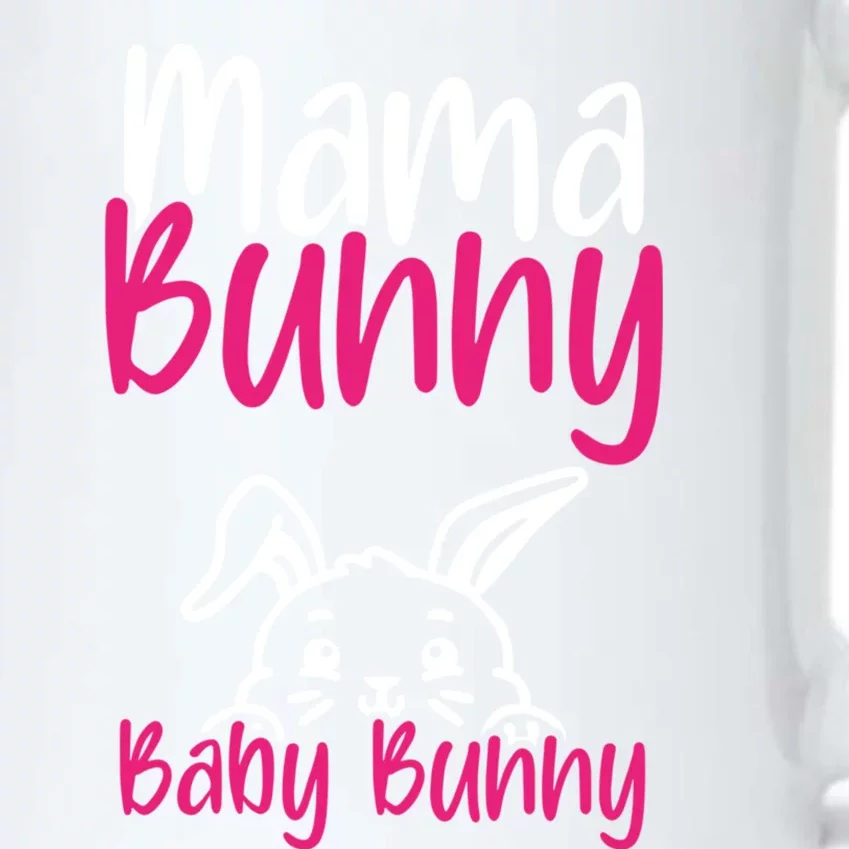 Mama Bunny Bunny Easter Pregnancy Reveal Future Mom Gift Black Color Changing Mug