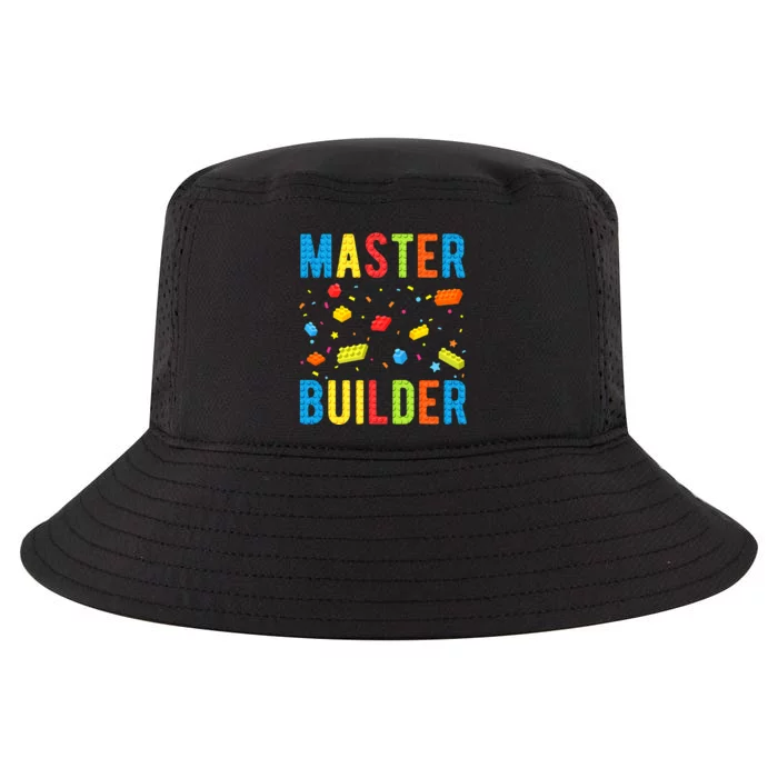 Master Builder Building Blocks Brick Builder Cool Comfort Performance Bucket Hat