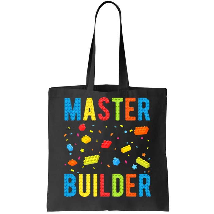 Master Builder Building Blocks Brick Builder Tote Bag