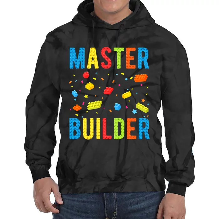 Master Builder Building Blocks Brick Builder Tie Dye Hoodie