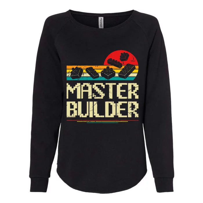 Master Builder Block Building Brick Builder Womens California Wash Sweatshirt