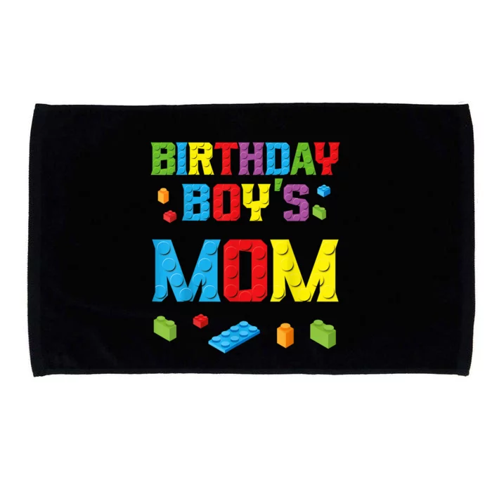 Master Builder Birthday Boy's Mom Building Bricks Blocks Microfiber Hand Towel