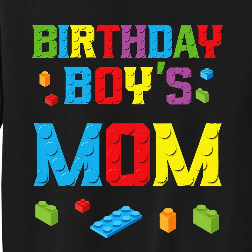 Master Builder Birthday Mom Building Bricks Blocks Sweatshirt