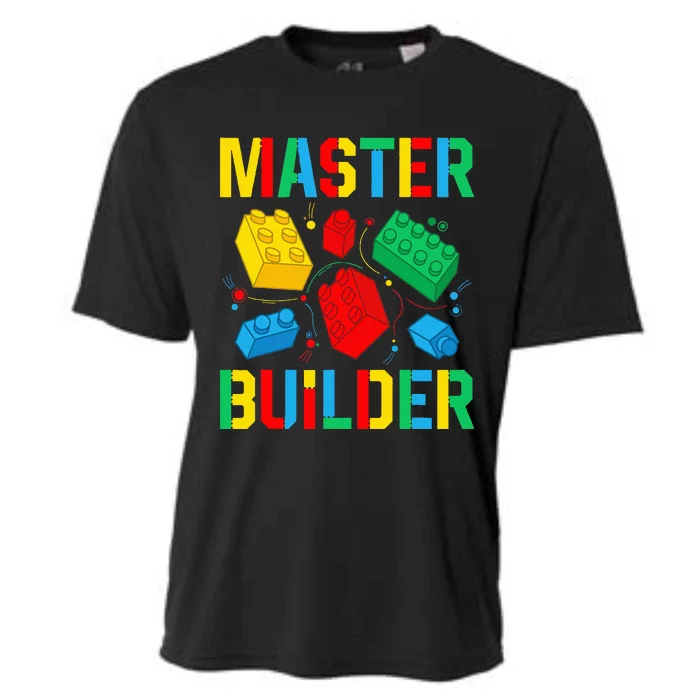 Master Builder Building Blocks Brick Toy Master Builder Cooling Performance Crew T-Shirt