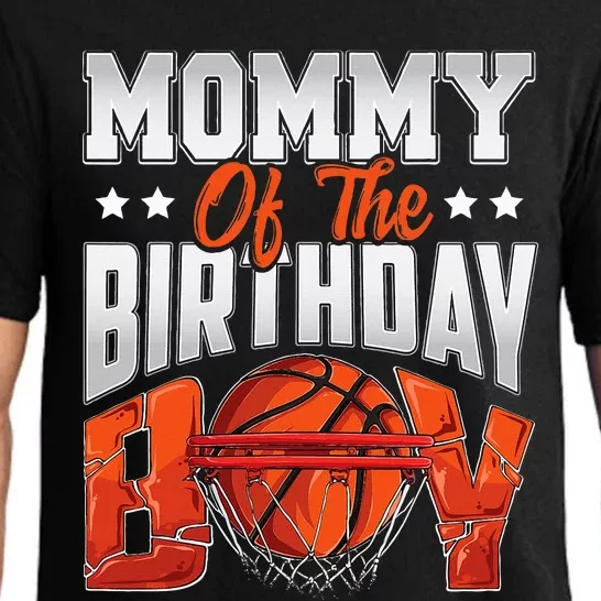 Mommy Basketball Birthday Family Baller Bday Party Pajama Set