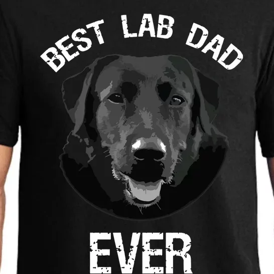 Mes Best Black Labrador Retriever Dad Ever Lab Dog Lover Daddy Pajama Set