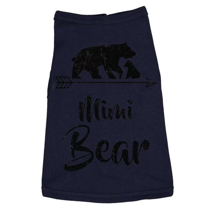 Mimi Bear Best Gift Mothers Fathers Day Doggie Tank