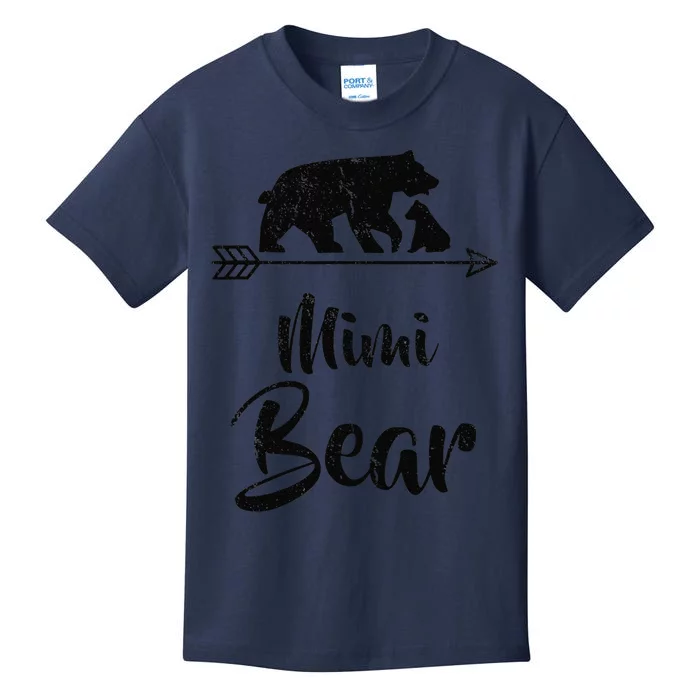 Mimi Bear Best Gift Mothers Fathers Day Kids T-Shirt