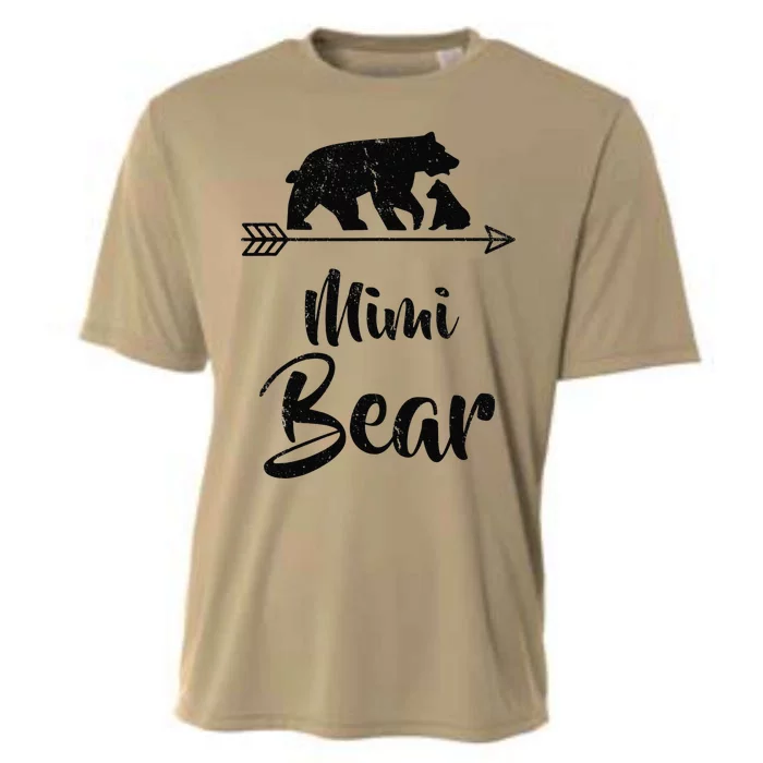 Mimi Bear Best Gift Mothers Fathers Day Cooling Performance Crew T-Shirt