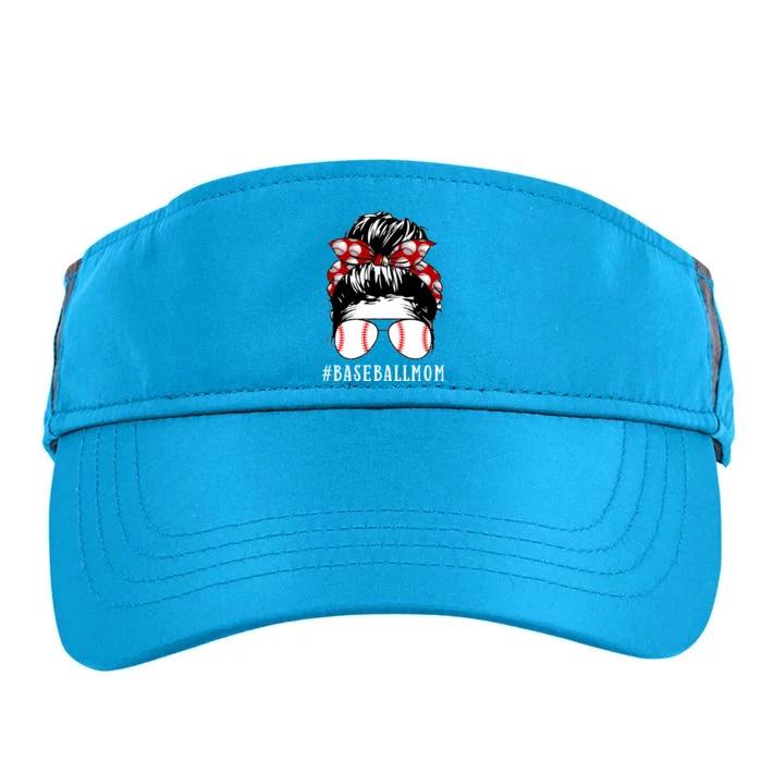 Messy Bun Baseball Mom Adult Drive Performance Visor