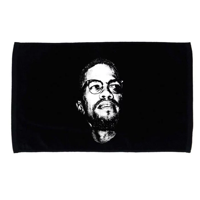 Malcolm Blm Black Lives Matter Black History Microfiber Hand Towel