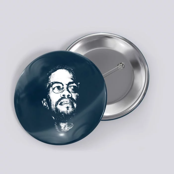 Malcolm Blm Black Lives Matter Black History Button