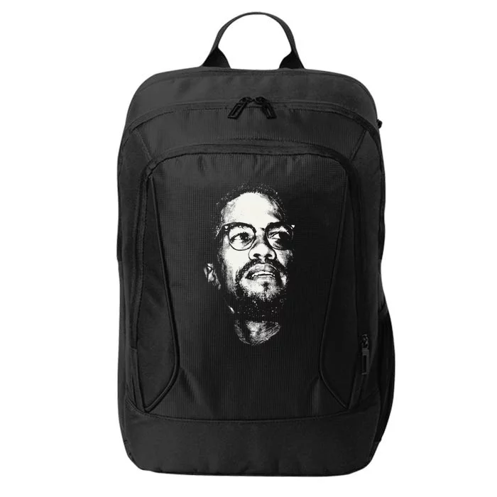 Malcolm BLM Black Lives Matter Black History City Backpack