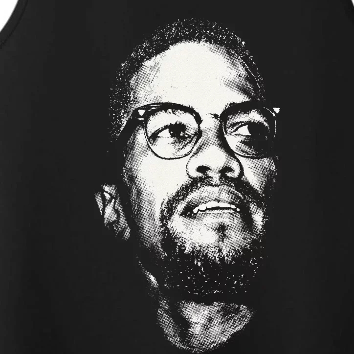 Malcolm BLM Black Lives Matter Black History Performance Tank