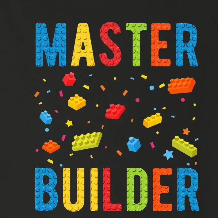 Master Builder Building Blocks Brick Builder Toddler Long Sleeve Shirt