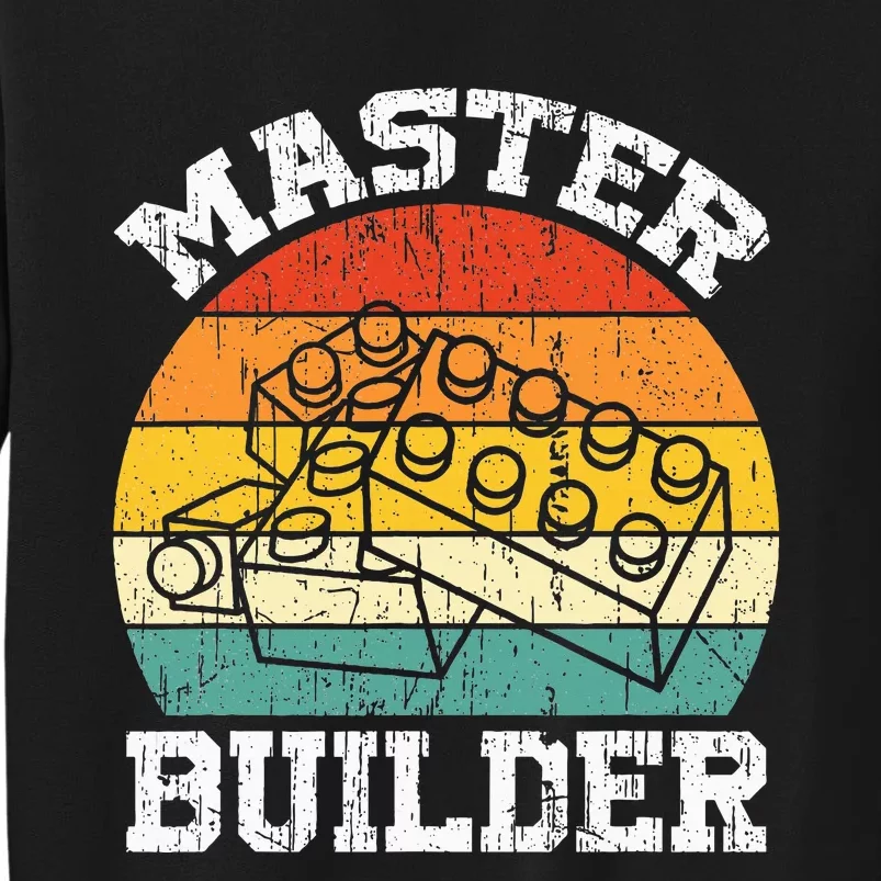 Master Builder Building Blocks Brick Toy Master Builder Tall Sweatshirt