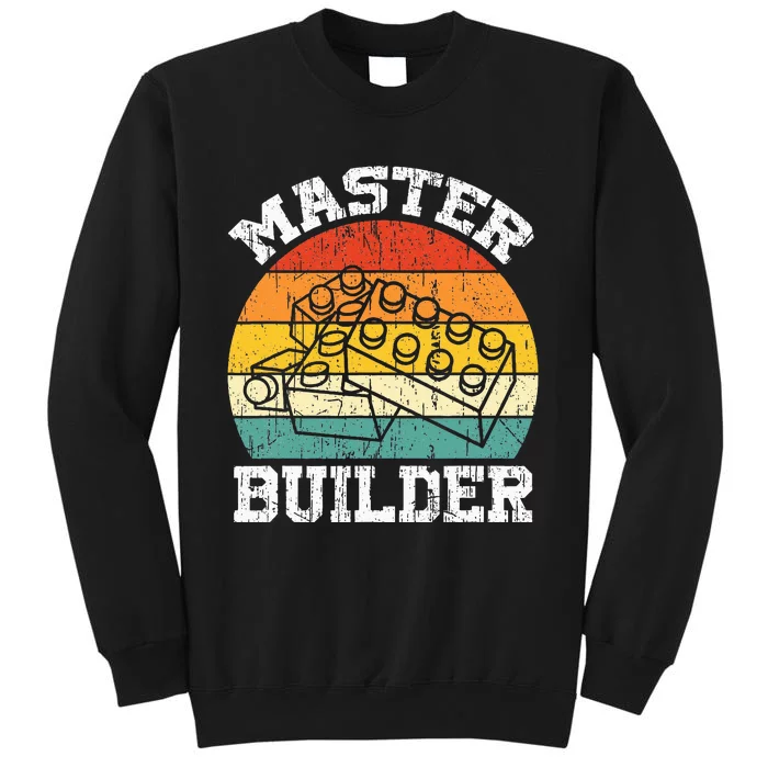 Master Builder Building Blocks Brick Toy Master Builder Tall Sweatshirt