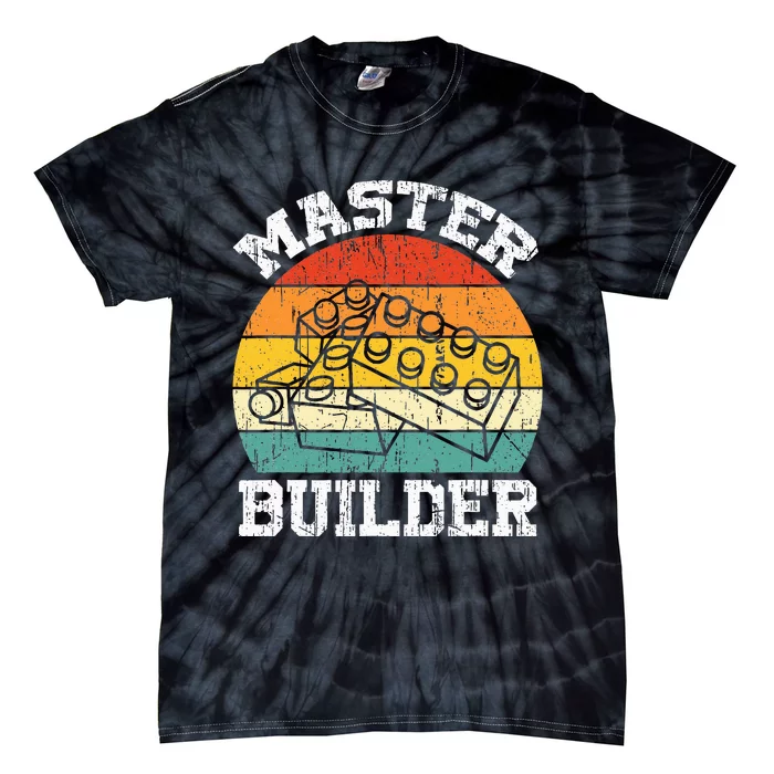 Master Builder Building Blocks Brick Toy Master Builder Tie-Dye T-Shirt