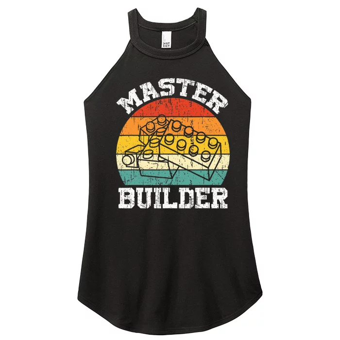 Master Builder Building Blocks Brick Toy Master Builder Women’s Perfect Tri Rocker Tank