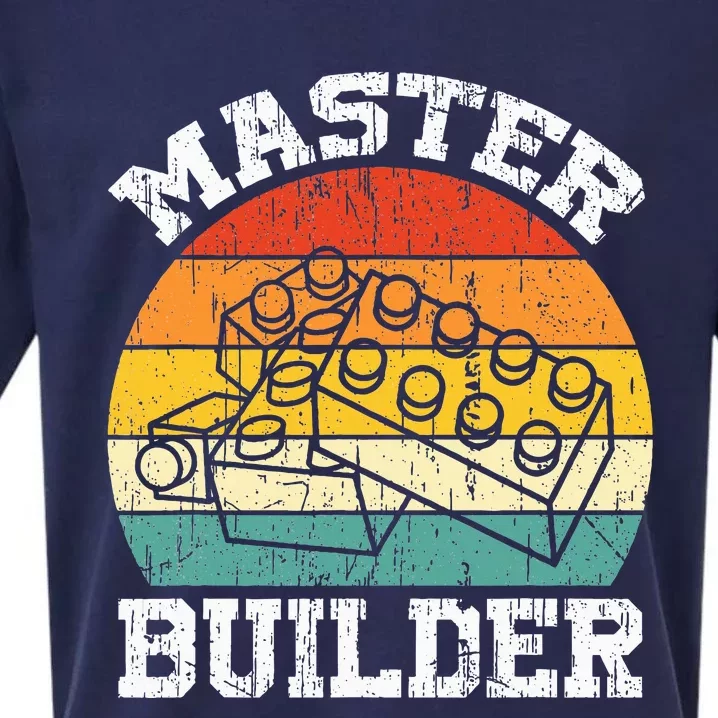 Master Builder Building Blocks Brick Toy Master Builder Sueded Cloud Jersey T-Shirt