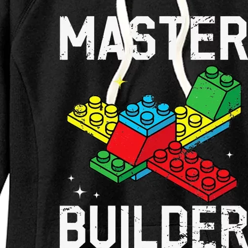 Master Builder Building Blocks Brick Toy Women's Fleece Hoodie