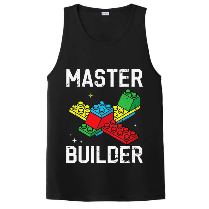 Master Builder Building Blocks Brick Toy Performance Tank