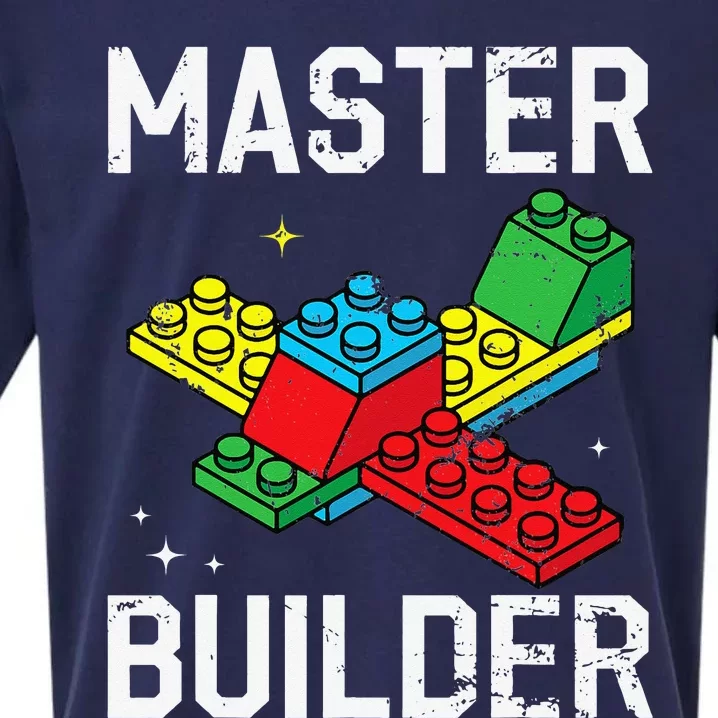 Master Builder Building Blocks Brick Toy Sueded Cloud Jersey T-Shirt